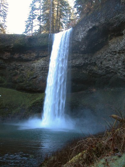 Silver Falls: South Falls in the Winter 11